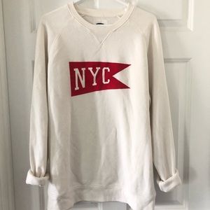 NYC long sweatshirt